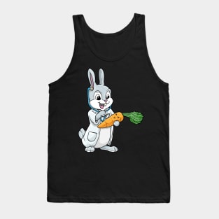 Funny rabbit as a doctor Tank Top